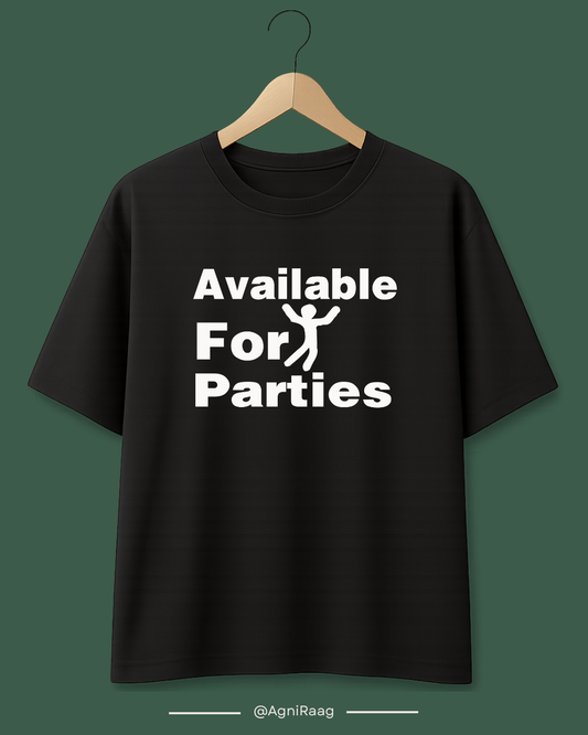 Available for Parties