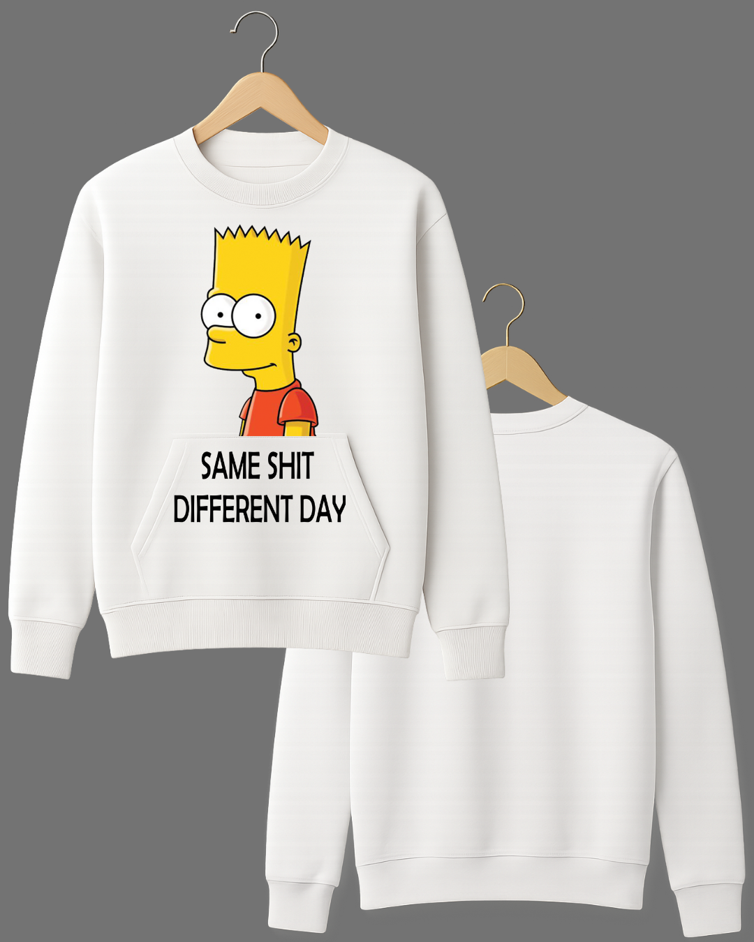 Same Shit Different Day – Bart-Inspired Graphic