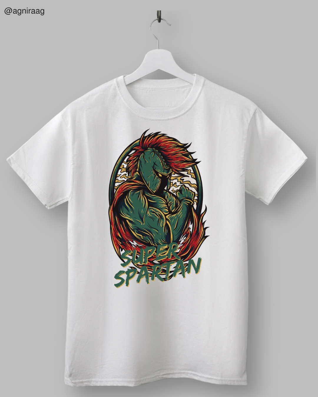 “Super Spartan” Graphic Streetwear