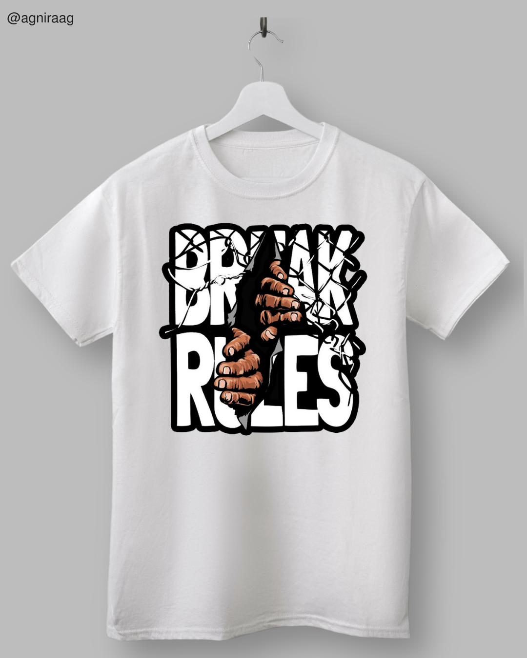 Break Rules – Bold Graphic Streetwear