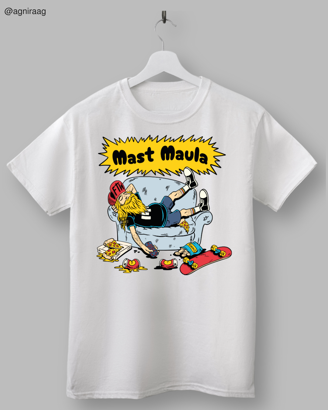 Mast Maula – Carefree Vibes Graphic