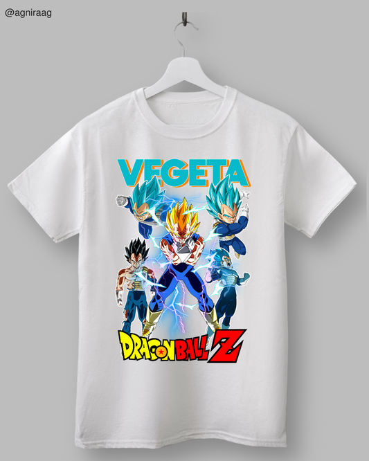 Dragon Ball Z – Prince Vegeta Transformation Journey