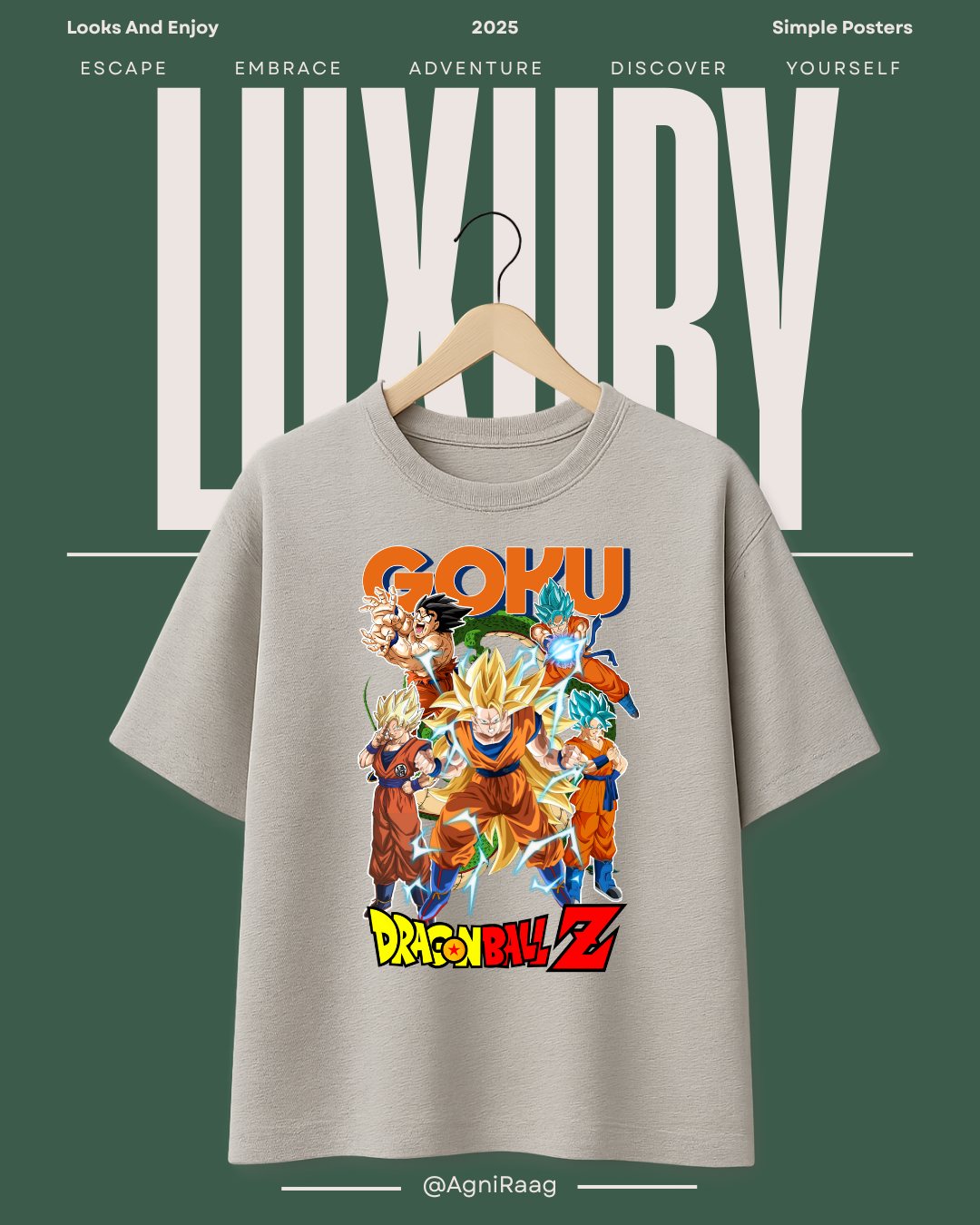 Dragon Ball Z Goku Evolution