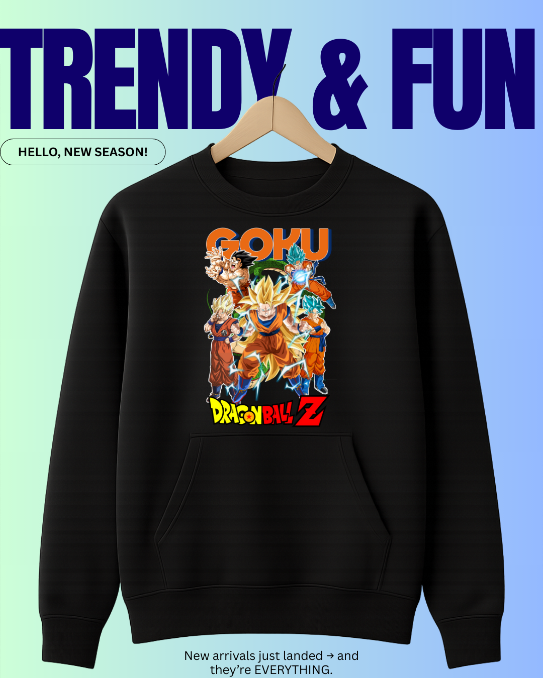 Dragon Ball Z Goku Evolution