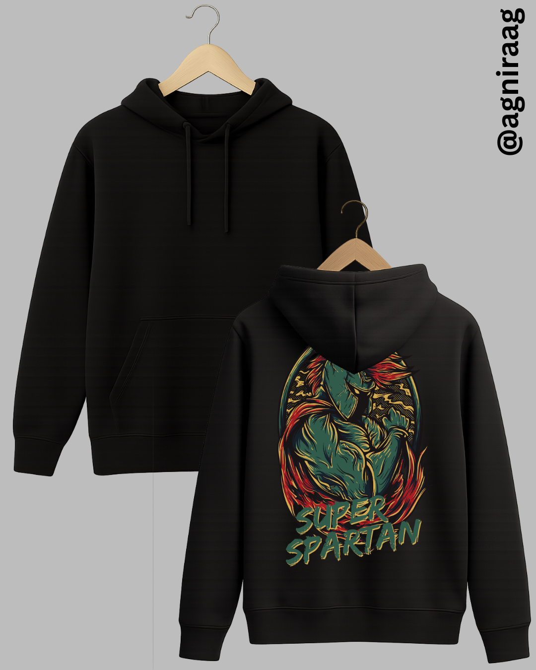 “Super Spartan” Graphic Streetwear