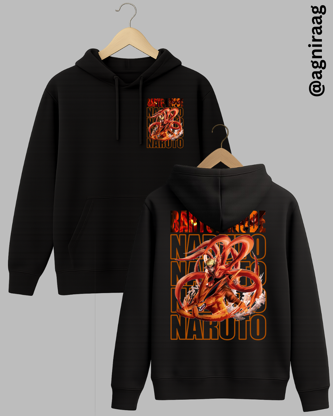 Naruto – Baryon Mode Inferno Tee 🔥