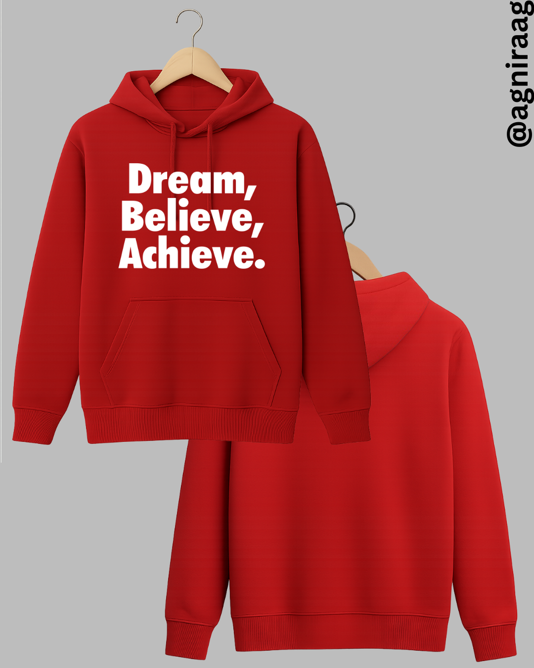 Dream. Believe. Achieve. – Motivational Minimal Streetwear