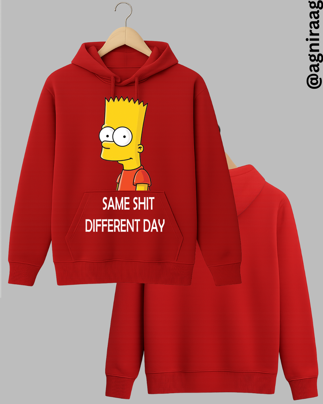 Same Shit Different Day – Bart-Inspired Graphic