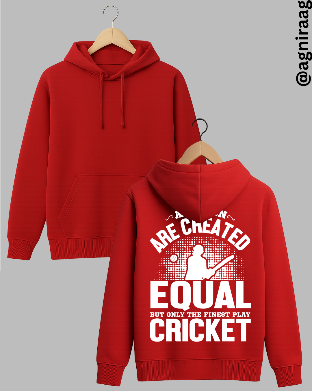 All Men Are Created Equal Cricket Design