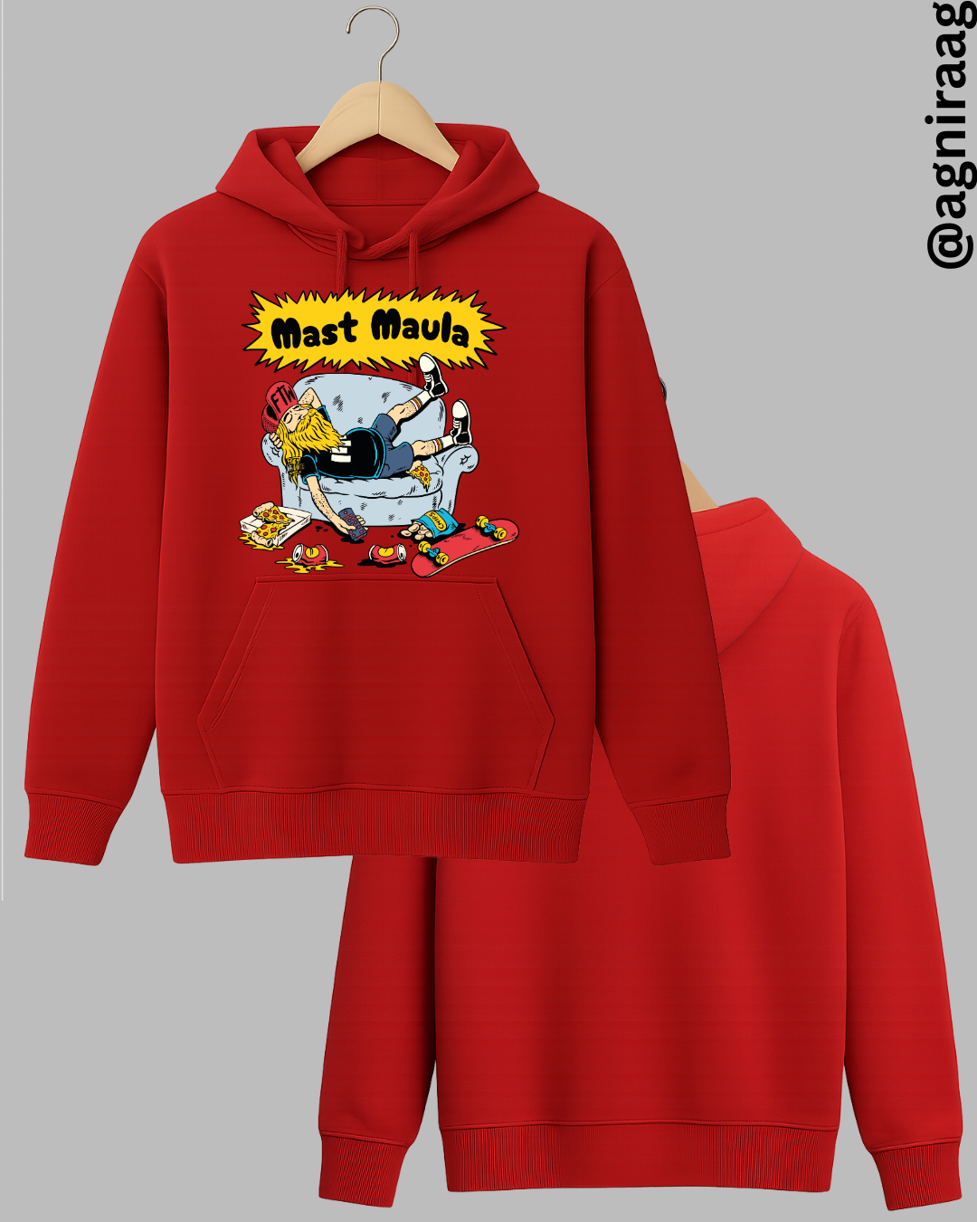 Mast Maula – Carefree Vibes Graphic