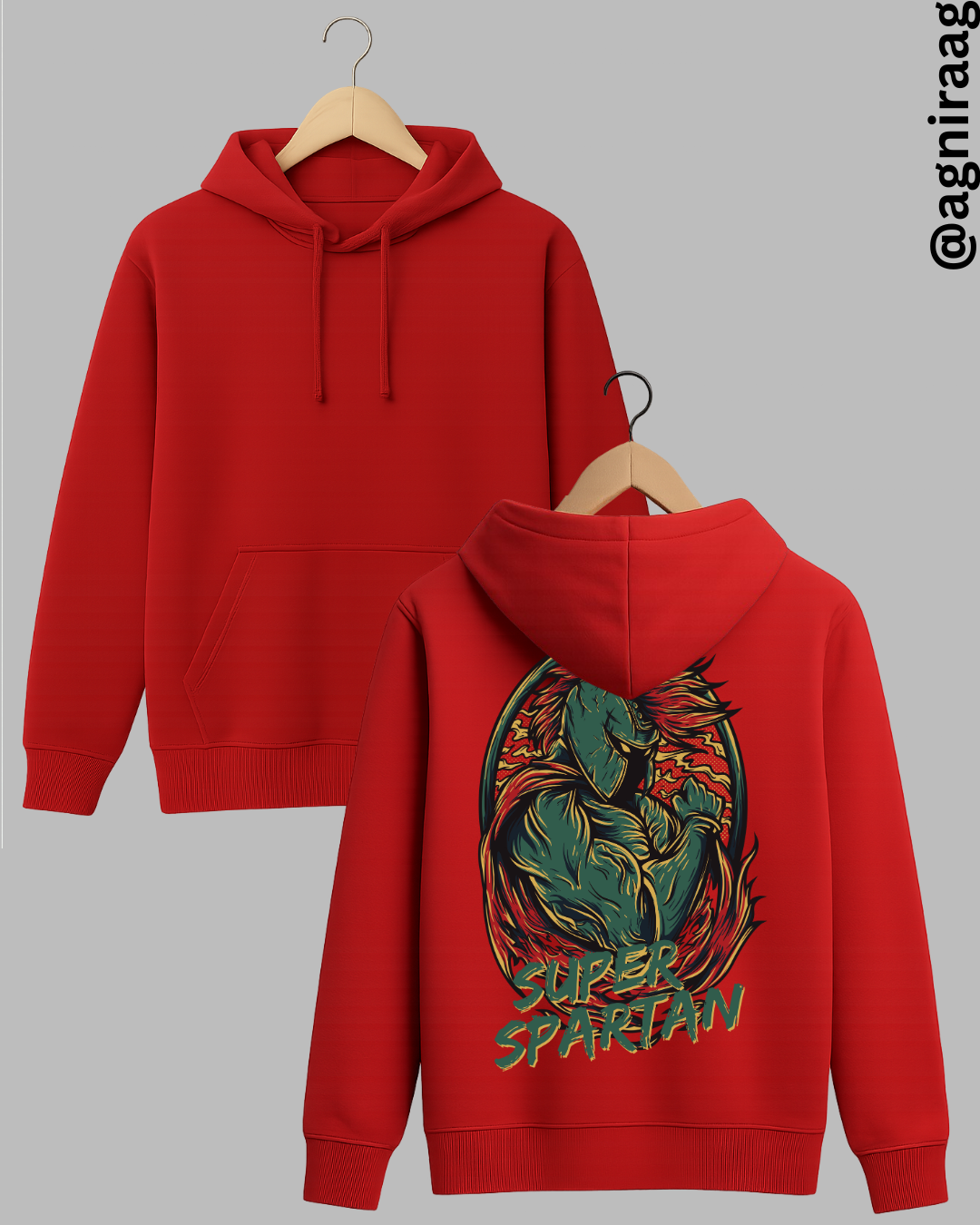 “Super Spartan” Graphic Streetwear