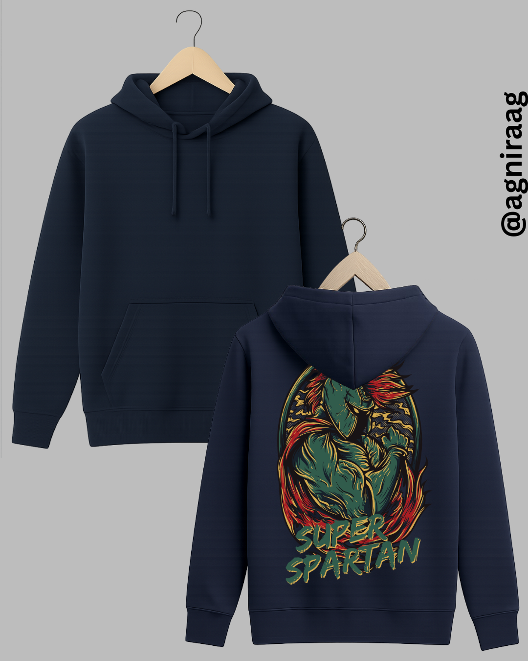 “Super Spartan” Graphic Streetwear