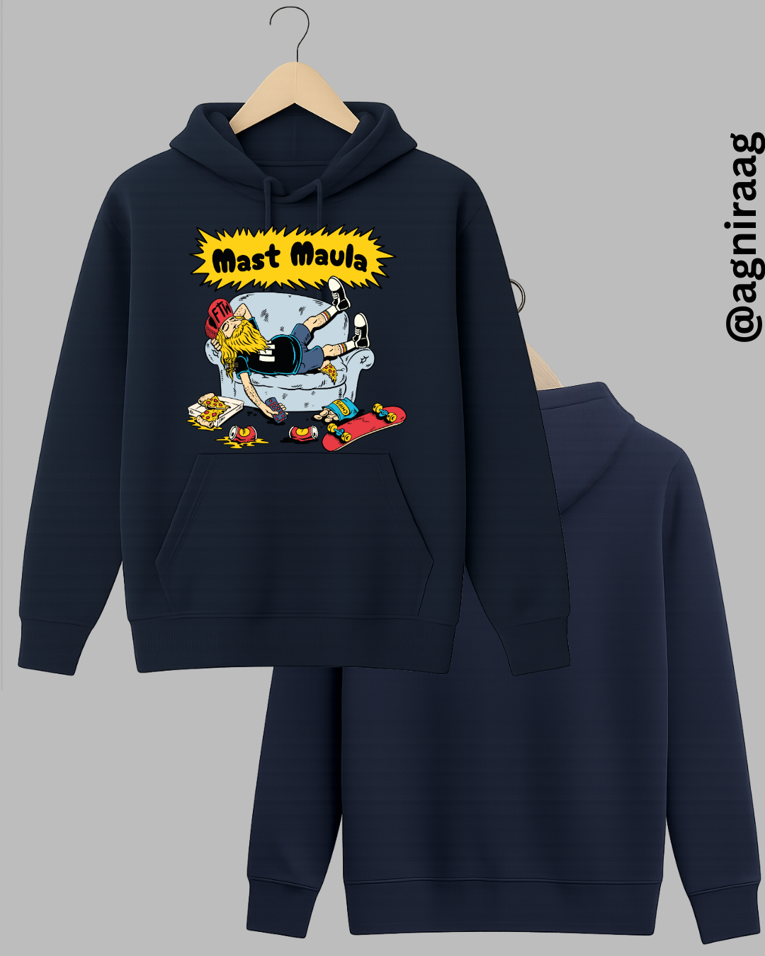 Mast Maula – Carefree Vibes Graphic