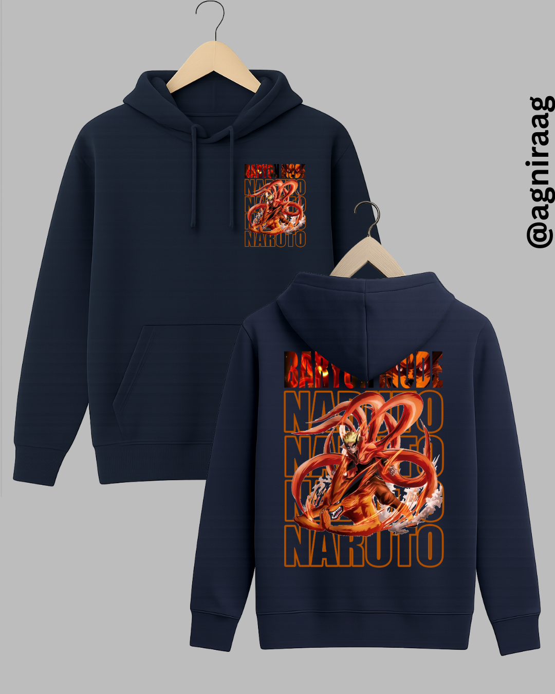 Naruto – Baryon Mode Inferno Tee 🔥