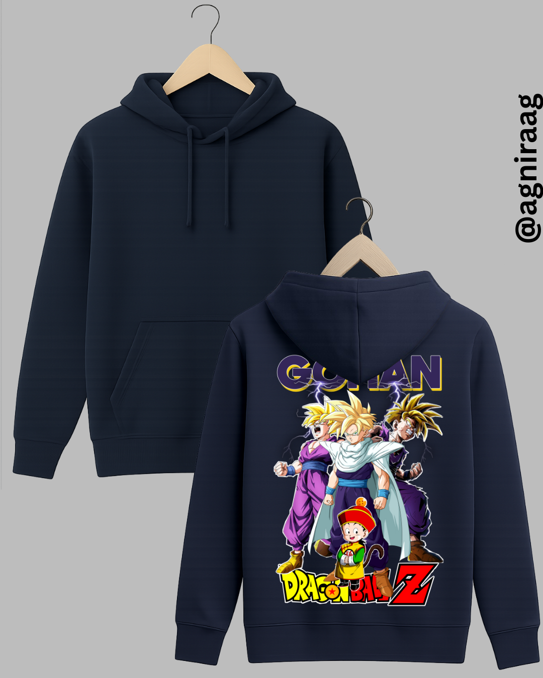 Gohan Evolution – Dragon Ball Z Inspired Graphic