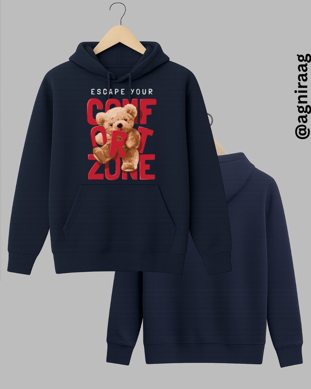 Escape Your Comfort Zone – Teddy Bold Streetwear