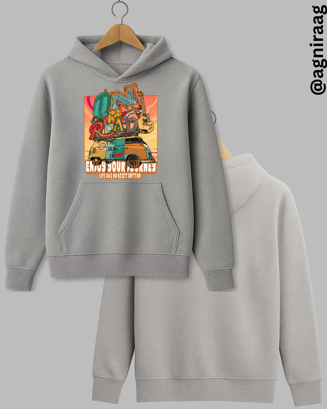 On The Road – Retro Van Adventure Tee 🌅