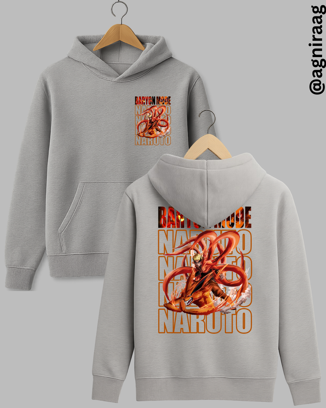 Naruto – Baryon Mode Inferno Tee 🔥
