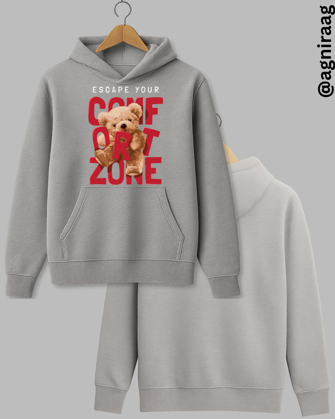 Escape Your Comfort Zone – Teddy Bold Streetwear