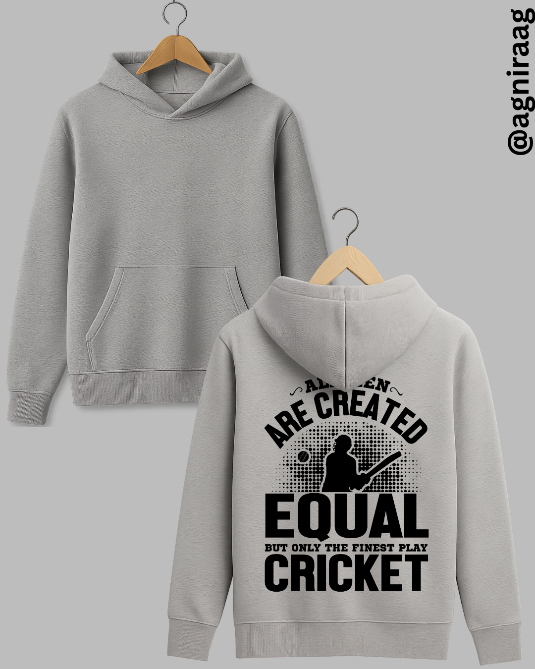 All Men Are Created Equal Cricket Design
