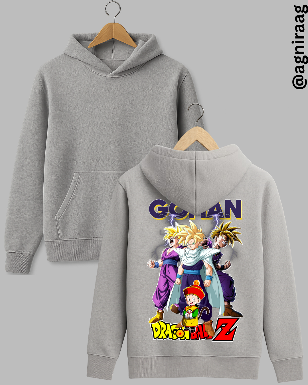 Gohan Evolution – Dragon Ball Z Inspired Graphic