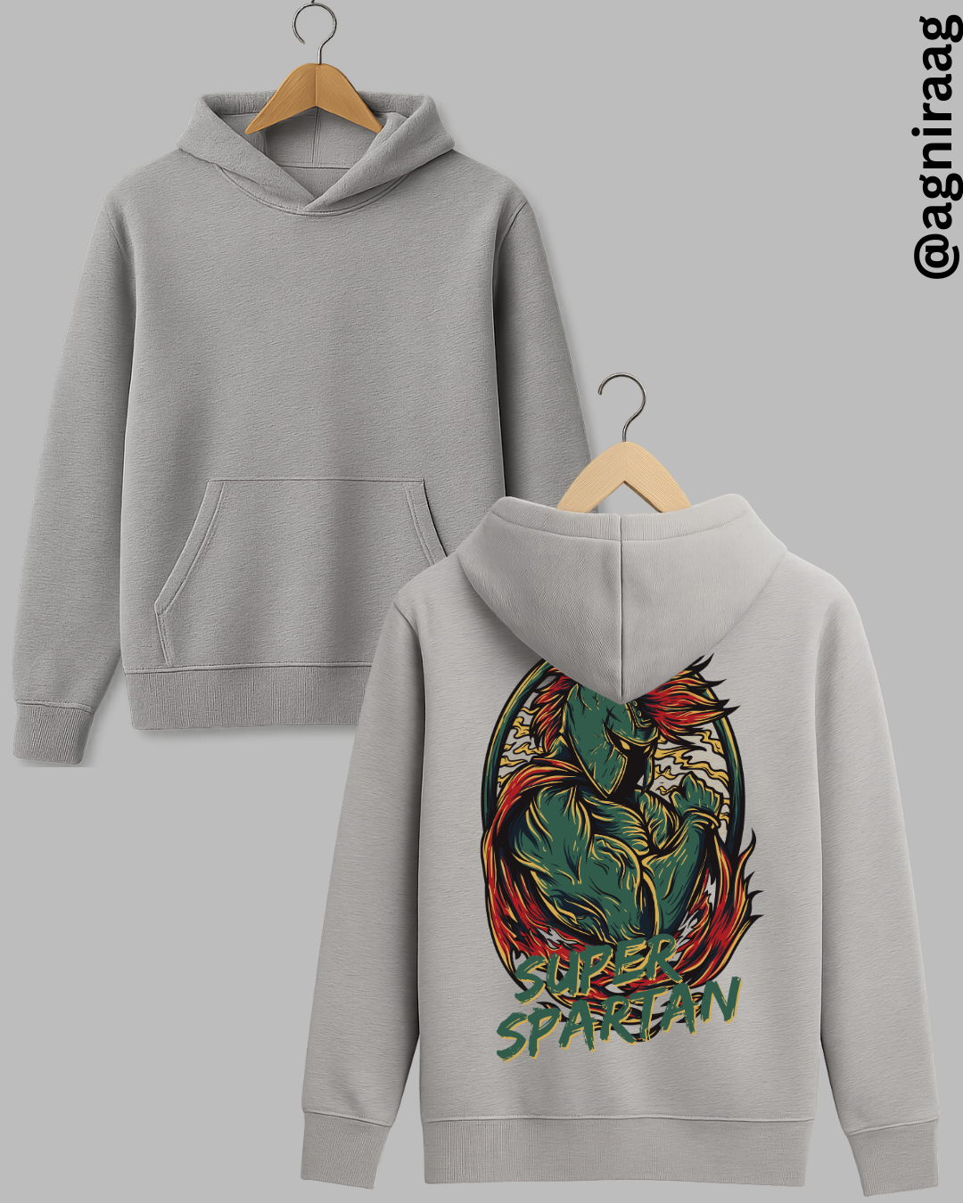 “Super Spartan” Graphic Streetwear