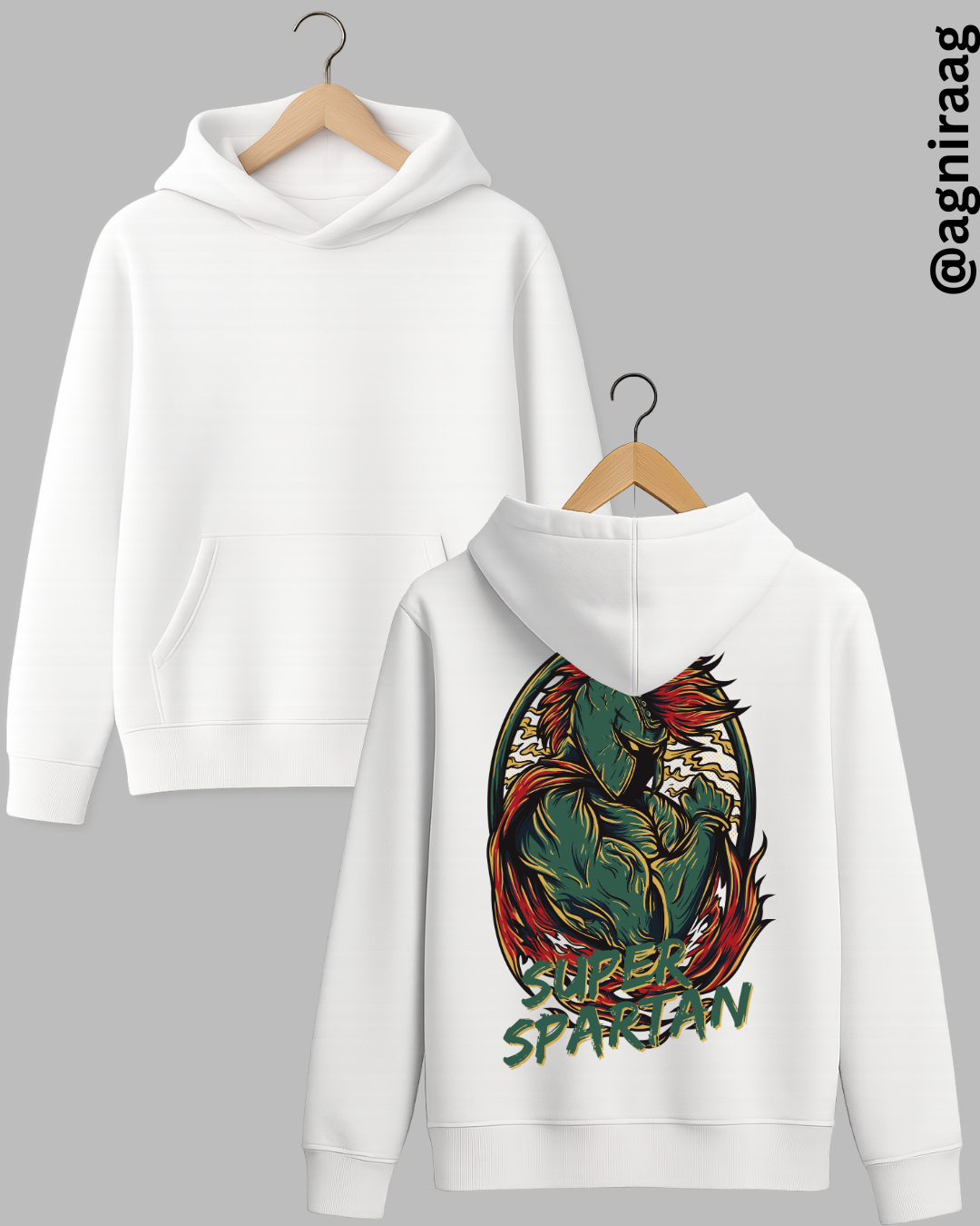 “Super Spartan” Graphic Streetwear