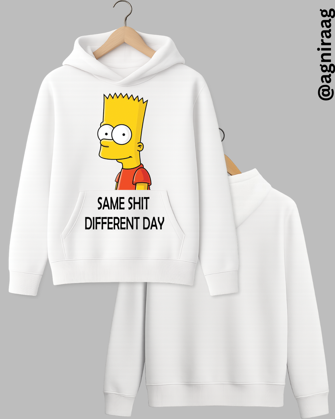 Same Shit Different Day – Bart-Inspired Graphic
