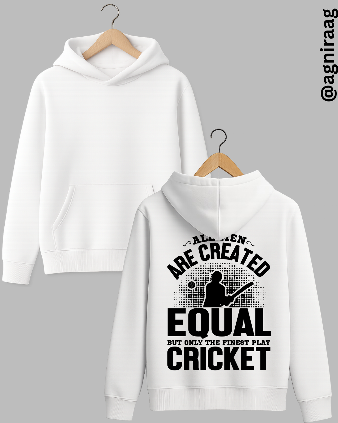 All Men Are Created Equal Cricket Design