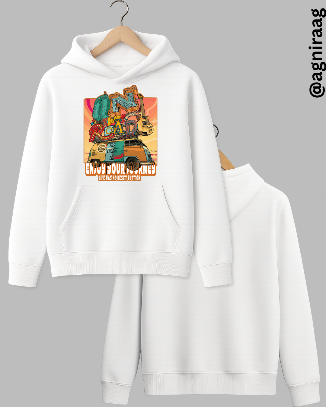 On The Road – Retro Van Adventure Tee 🌅