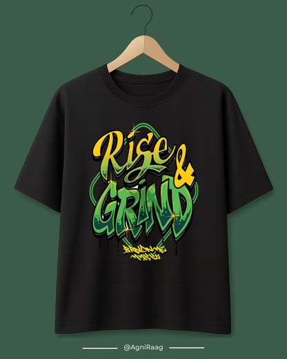 Rise & Grind – Hustle Graffiti Streetwear