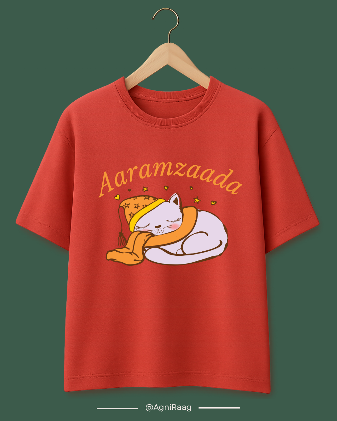 Aaramzaada – The Cozy Dreamer Tee