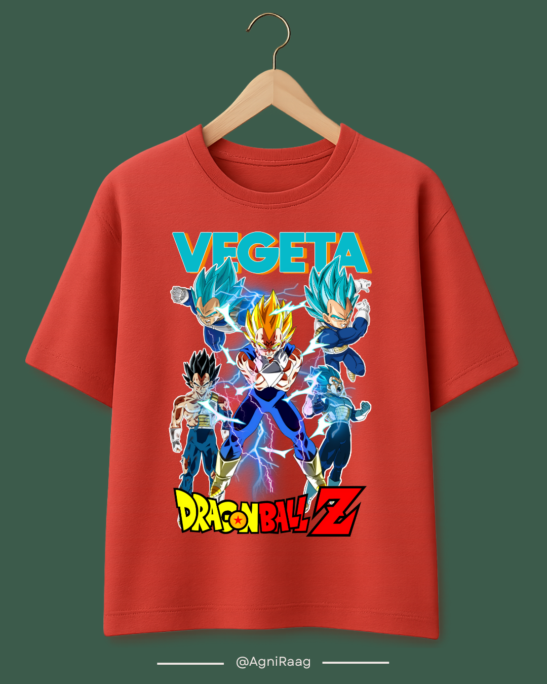 Dragon Ball Z – Prince Vegeta Transformation Journey