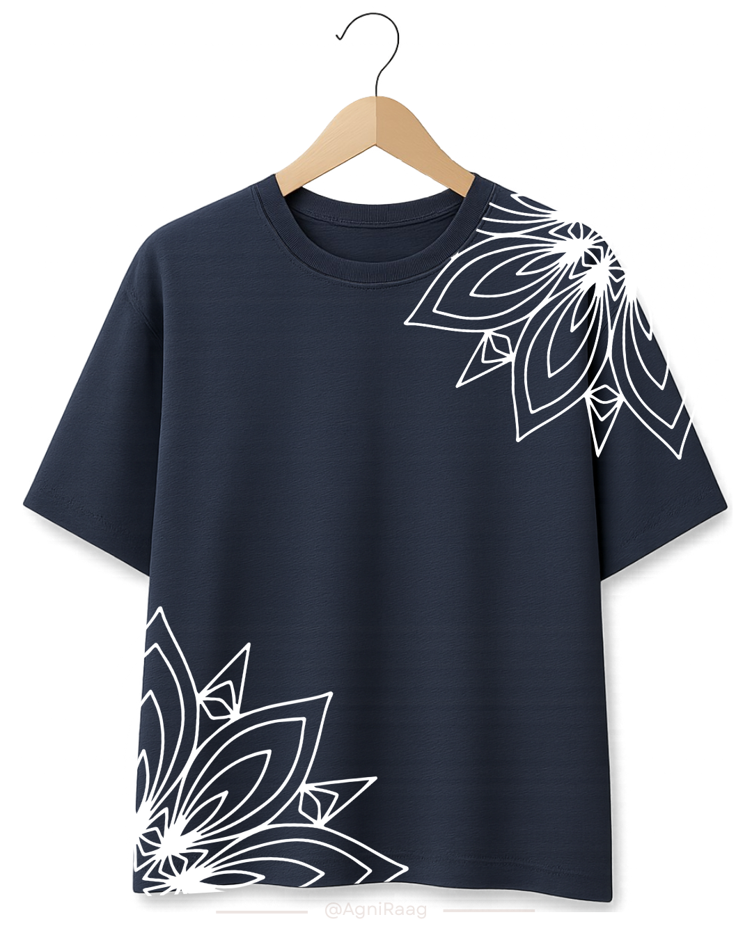 Mandala Flow – Minimalist Line Art by AgniRaag