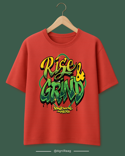 Rise & Grind – Hustle Graffiti Streetwear