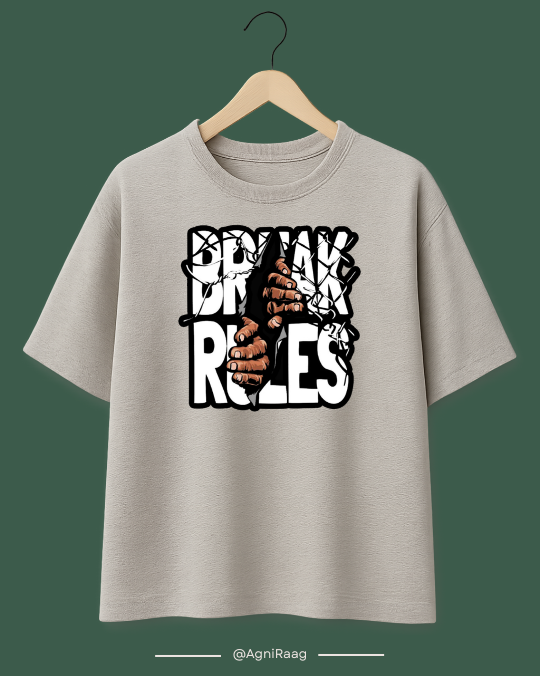 Break Rules – Bold Graphic Streetwear