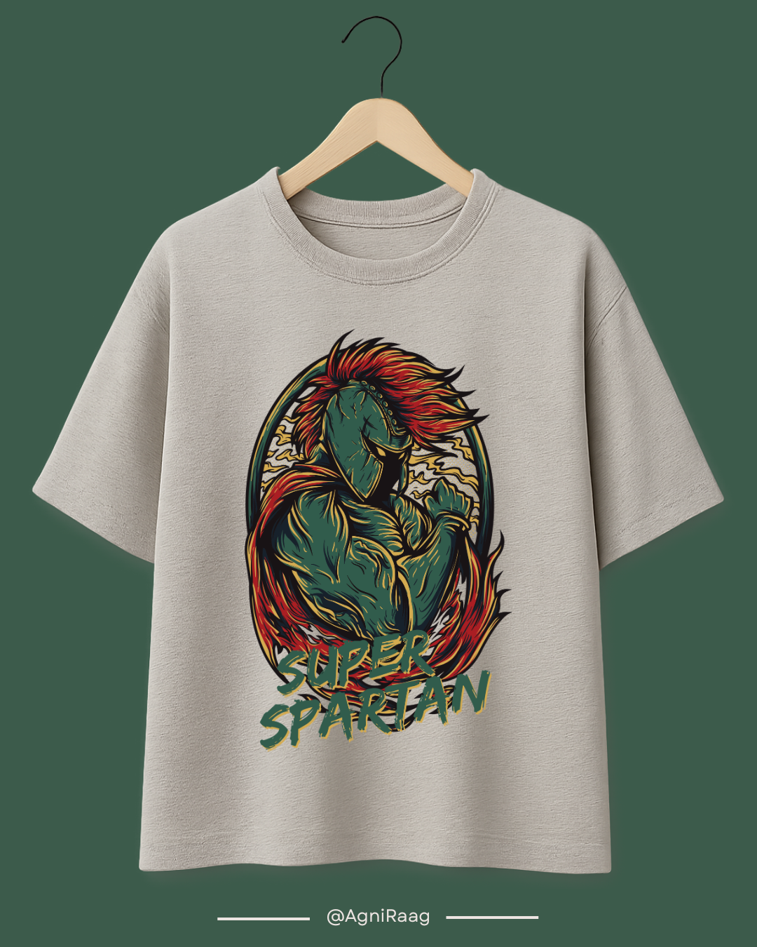 “Super Spartan” Graphic Streetwear