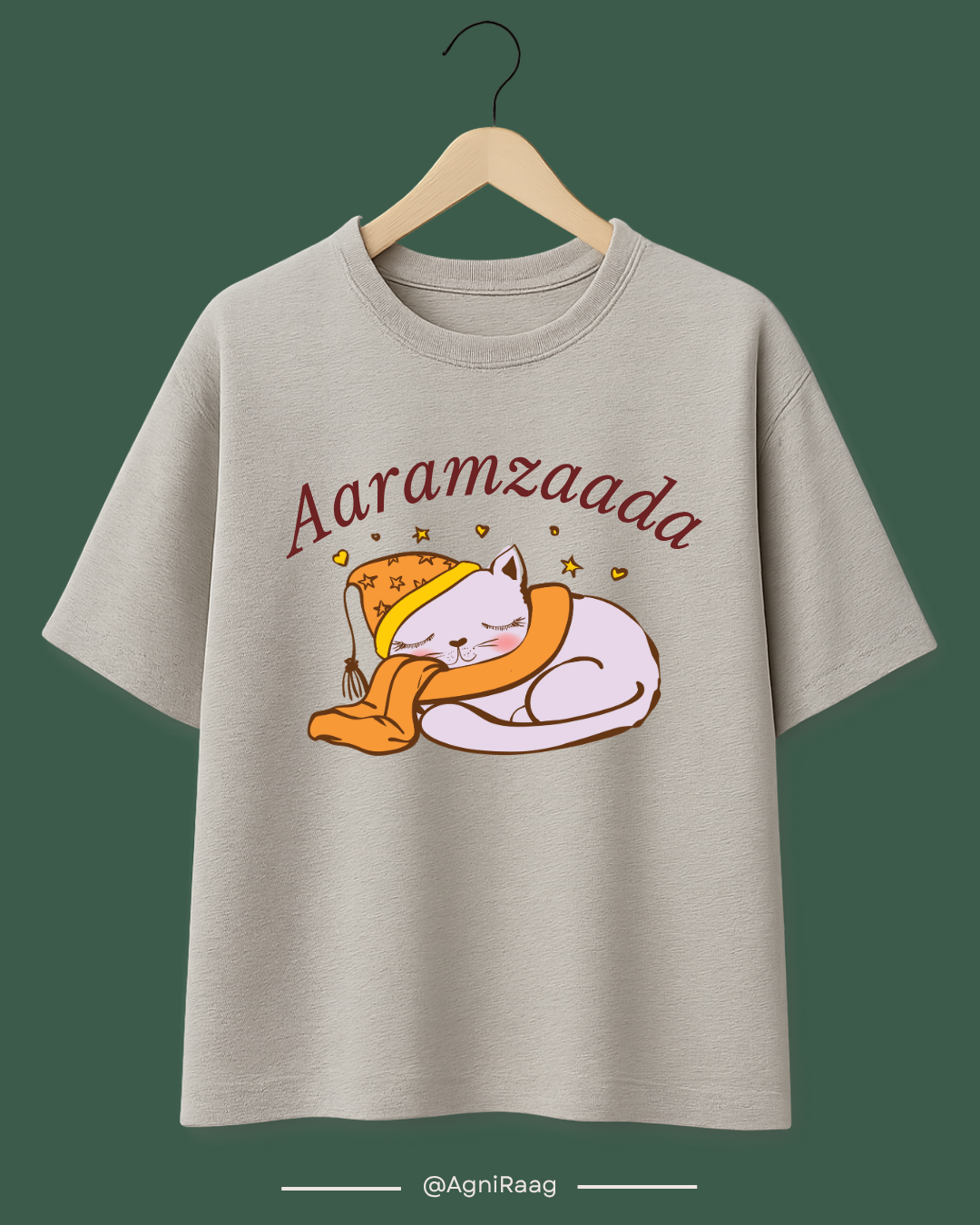 Aaramzaada – The Cozy Dreamer Tee