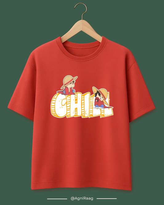 CHILL – One Piece Vibes Streetwear Tee