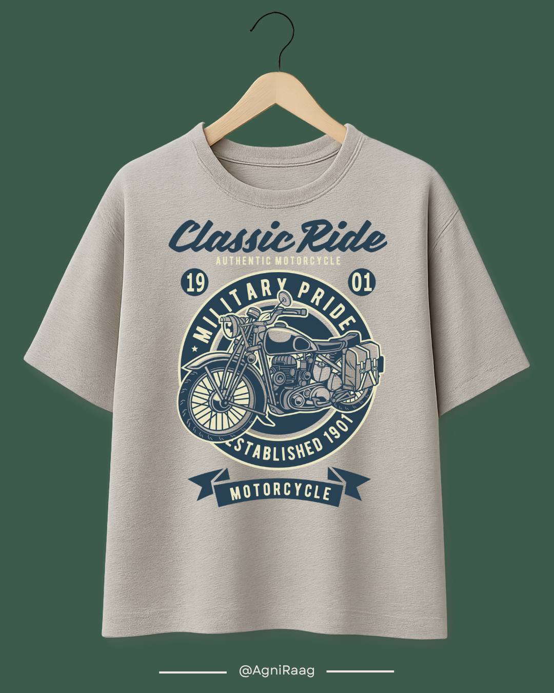 Classic Ride – Pride Motorcycle Graphic