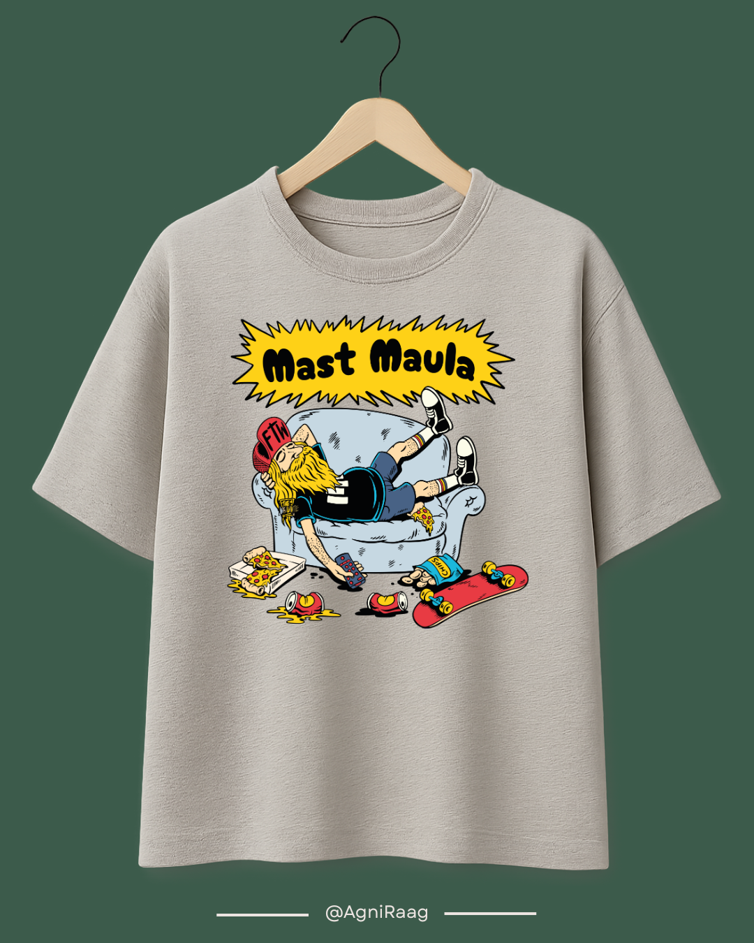 Mast Maula – Carefree Vibes Graphic