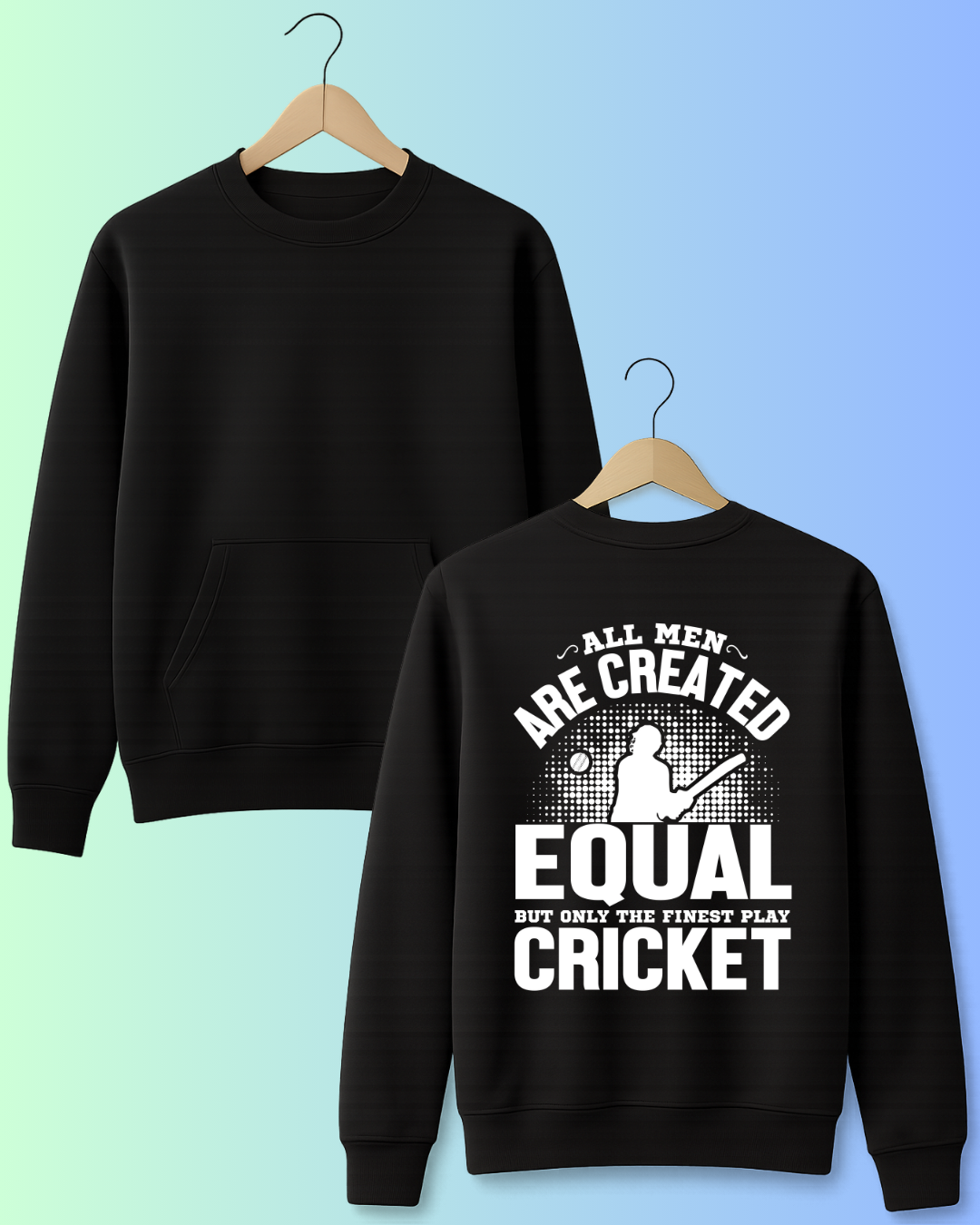 All Men Are Created Equal Cricket Design