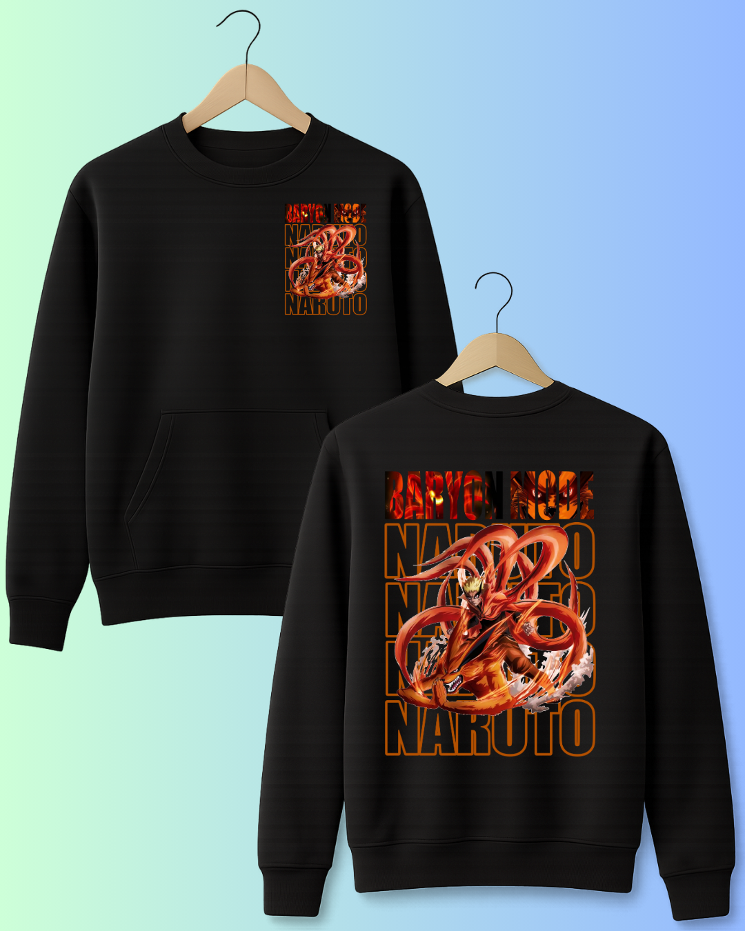 Naruto – Baryon Mode Inferno Tee 🔥