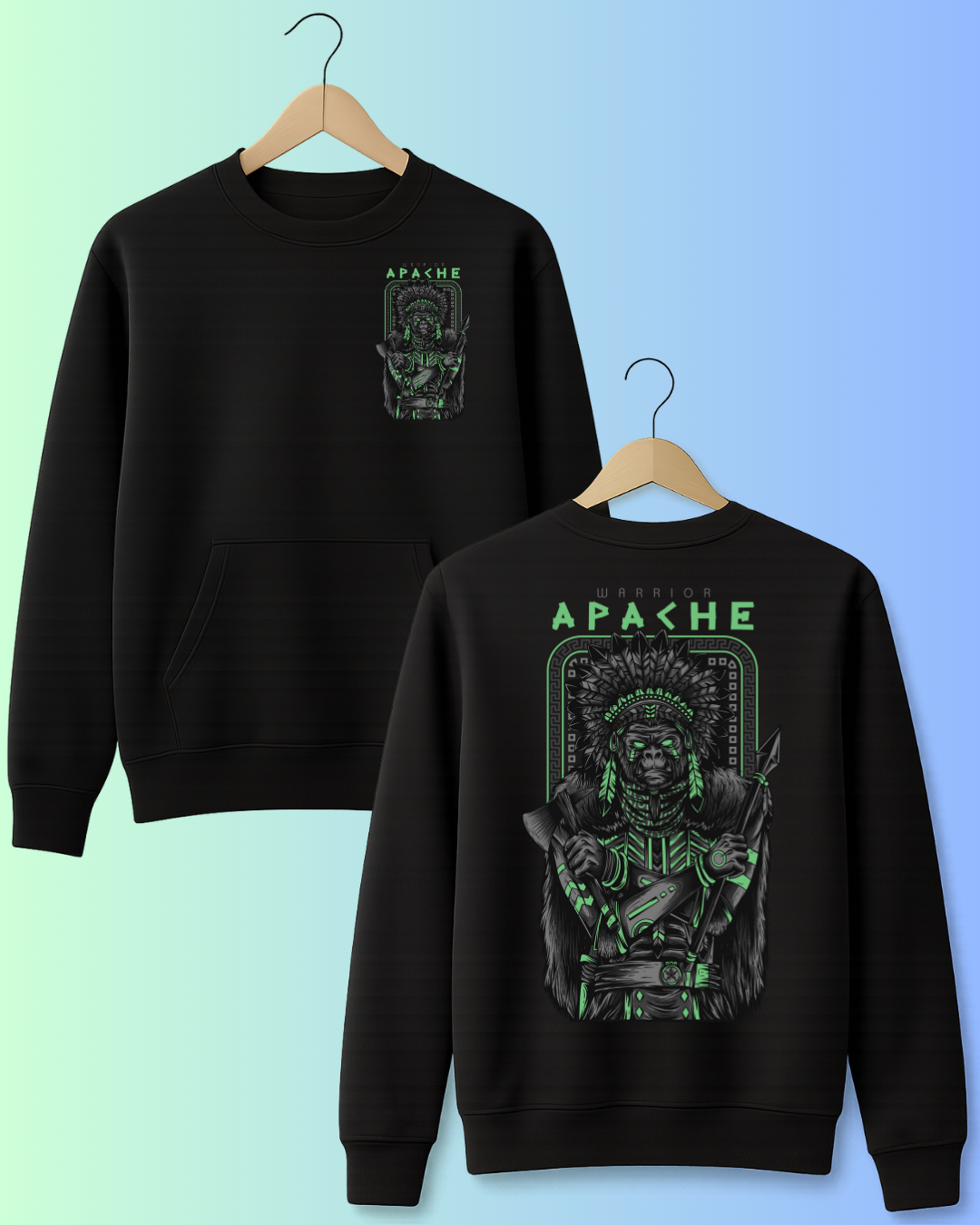 Warrior Apache – Neon Tribal Power