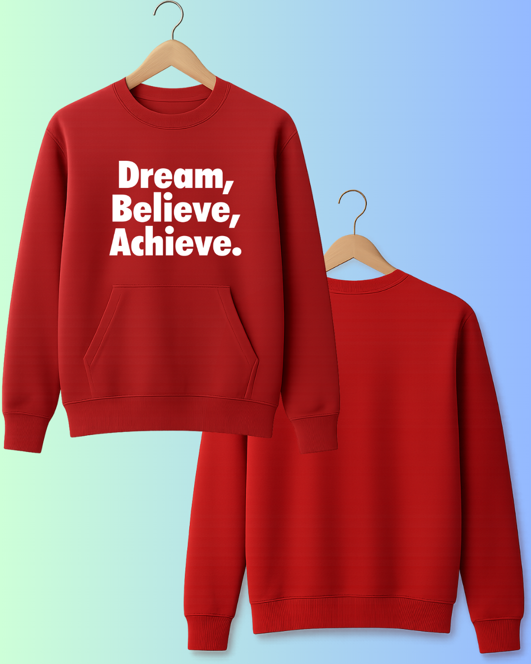 Dream. Believe. Achieve. – Motivational Minimal Streetwear