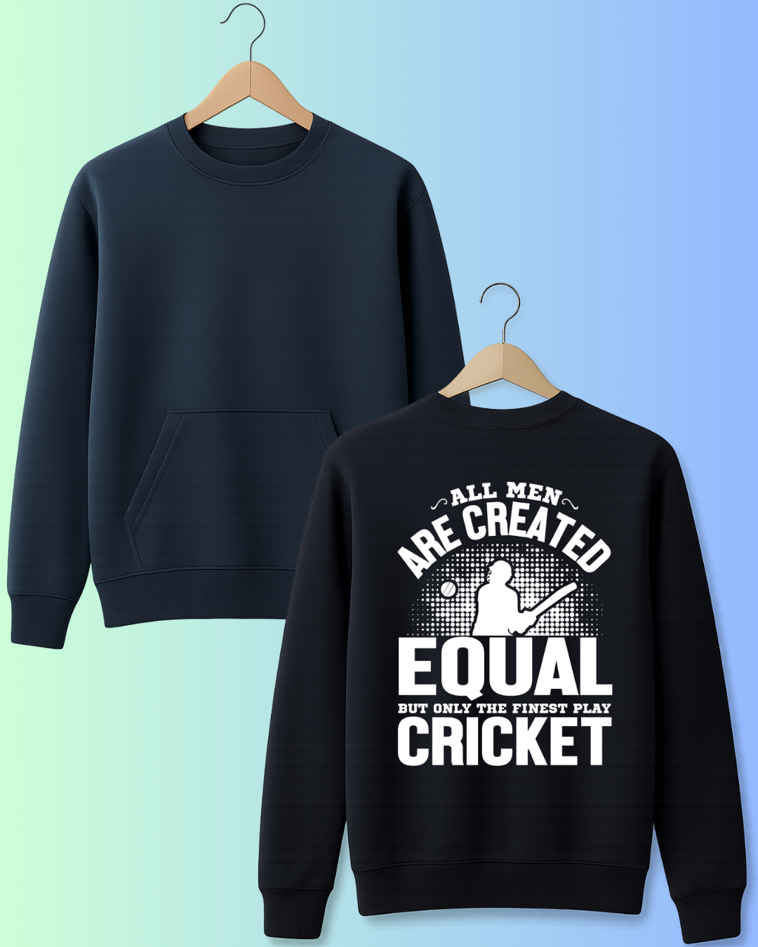 All Men Are Created Equal Cricket Design