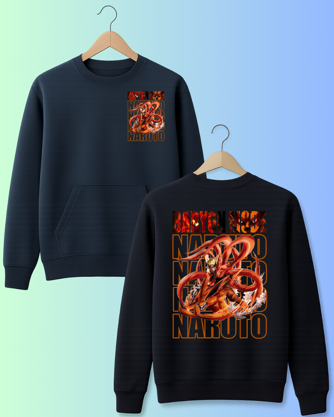 Naruto – Baryon Mode Inferno Tee 🔥