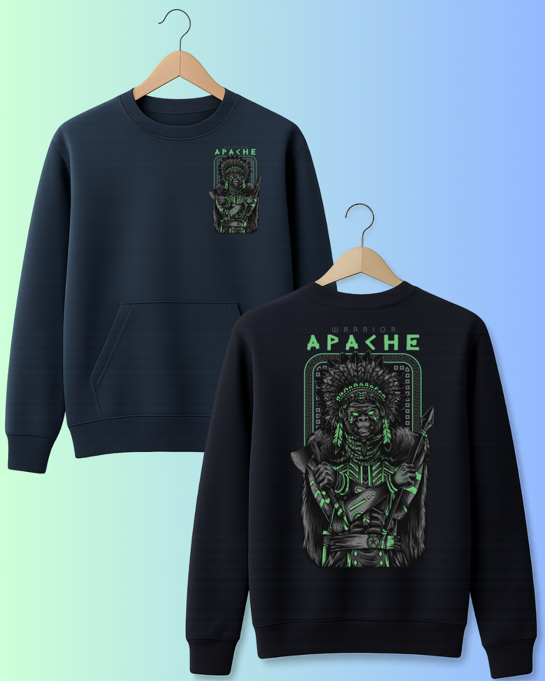 Warrior Apache – Neon Tribal Power