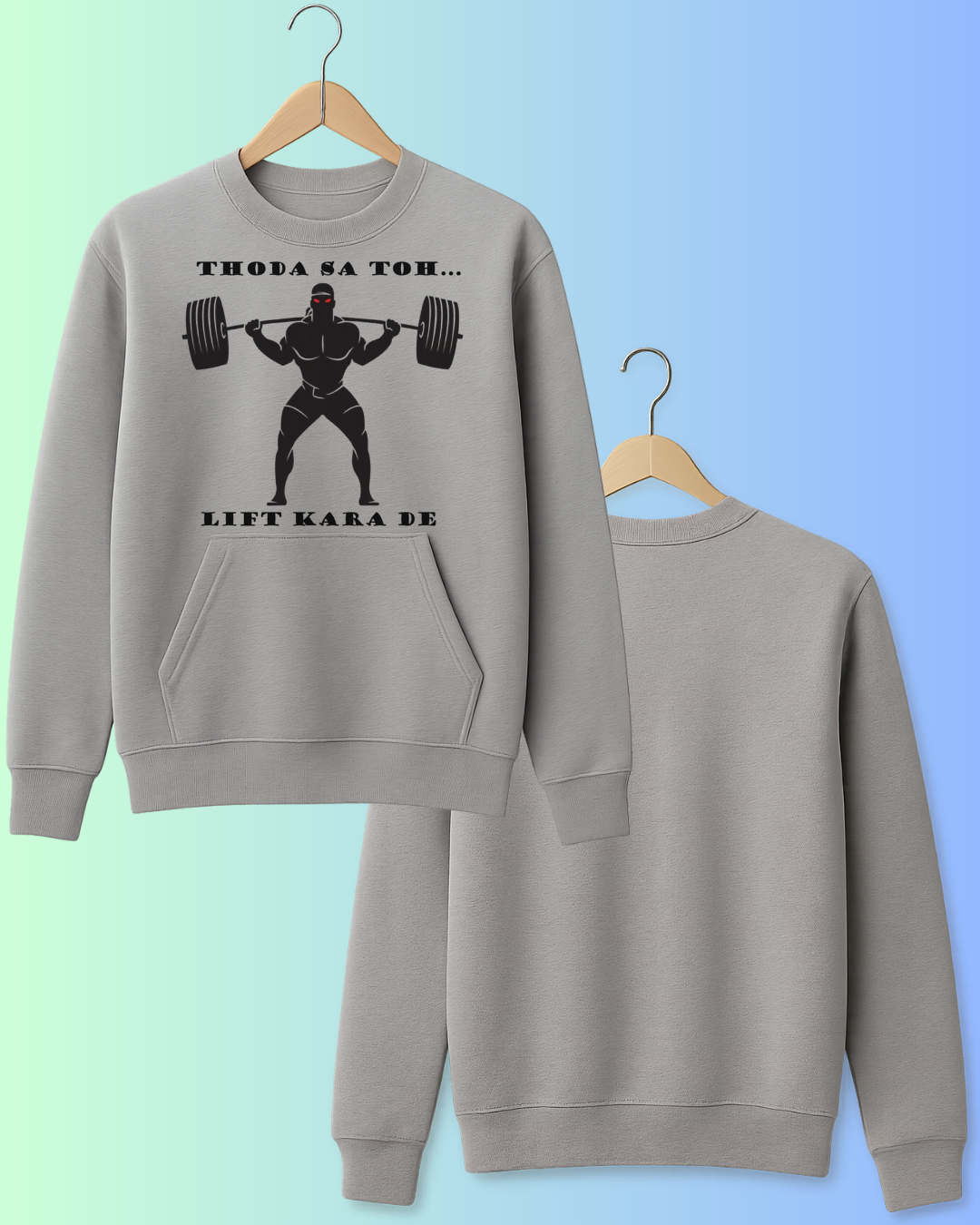 Thoda Sa Lift Karaa De – Gym Pun Edition Tee 💪🎵