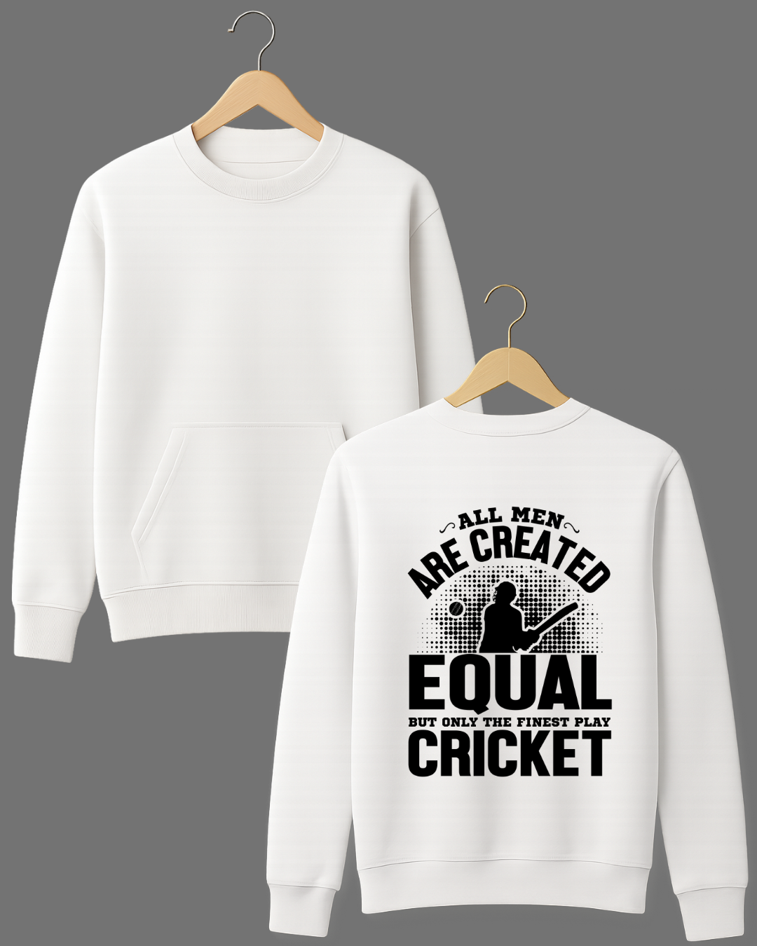 All Men Are Created Equal Cricket Design